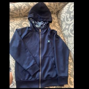Boys Hurley full zip hoodie.